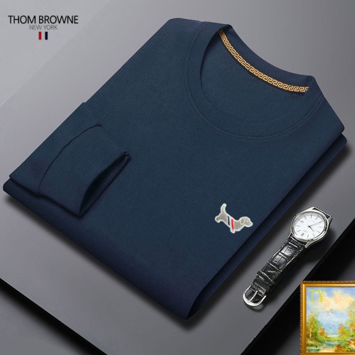 Replica Thom Browne TB Hoodies Long Sleeved For Men #1248670, $40.00 USD, [ITEM#1248670], Replica Thom Browne TB Hoodies outlet from China