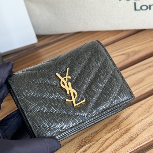 Replica Yves Saint Laurent AAA Quality Wallets #1248720, $88.00 USD, [ITEM#1248720], Replica Yves Saint Laurent AAA Wallets outlet from China