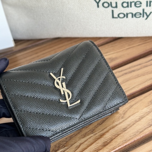 Replica Yves Saint Laurent AAA Quality Wallets #1248721, $88.00 USD, [ITEM#1248721], Replica Yves Saint Laurent AAA Wallets outlet from China