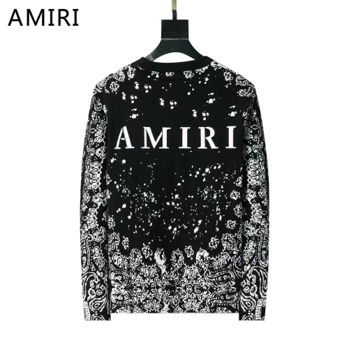 Replica Amiri Sweaters Long Sleeved For Men #1248725 $45.00 USD for Wholesale