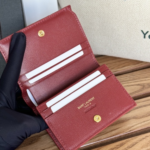 Replica Yves Saint Laurent AAA Quality Wallets #1248726 $88.00 USD for Wholesale