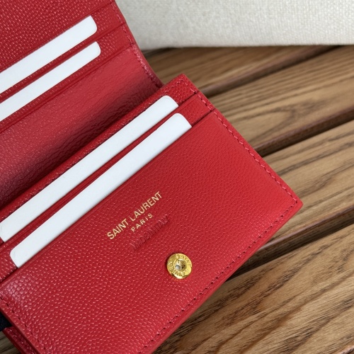 Replica Yves Saint Laurent AAA Quality Wallets #1248727 $88.00 USD for Wholesale