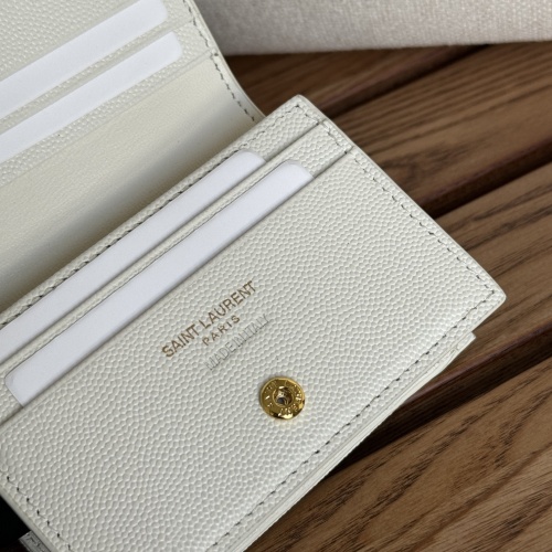 Replica Yves Saint Laurent AAA Quality Wallets #1248730 $88.00 USD for Wholesale