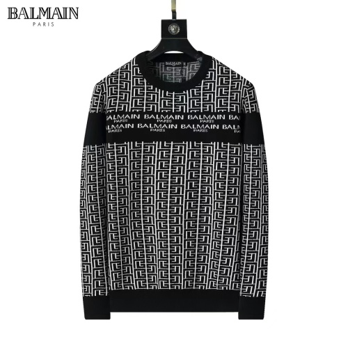 Replica Balmain Sweaters Long Sleeved For Men #1248732, $45.00 USD, [ITEM#1248732], Replica Balmain Sweaters outlet from China