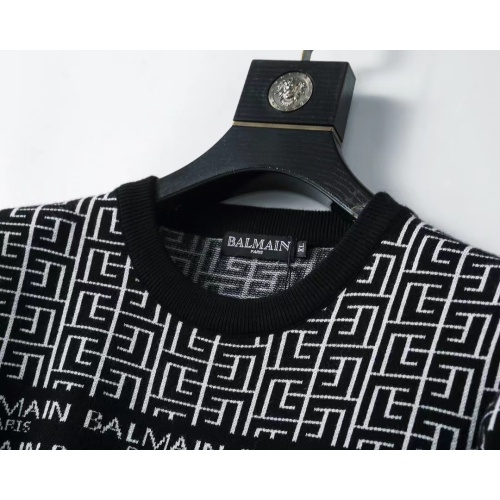 Replica Balmain Sweaters Long Sleeved For Men #1248732 $45.00 USD for Wholesale