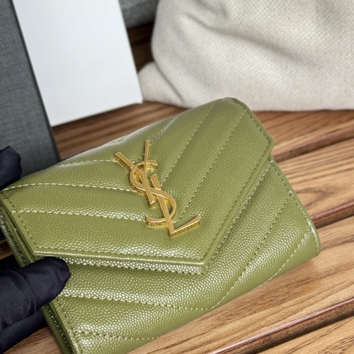 Replica Yves Saint Laurent AAA Quality Wallets #1248733, $82.00 USD, [ITEM#1248733], Replica Yves Saint Laurent AAA Wallets outlet from China