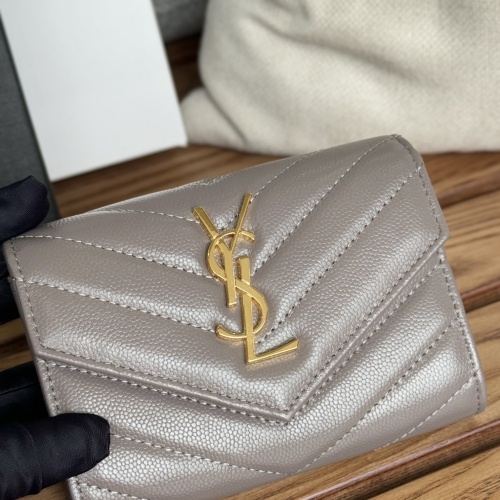 Replica Yves Saint Laurent AAA Quality Wallets #1248734, $82.00 USD, [ITEM#1248734], Replica Yves Saint Laurent AAA Wallets outlet from China