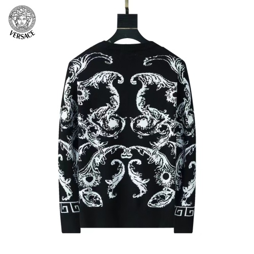 Replica Versace Sweaters Long Sleeved For Men #1248736 $45.00 USD for Wholesale