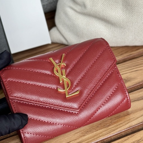 Replica Yves Saint Laurent AAA Quality Wallets #1248743, $82.00 USD, [ITEM#1248743], Replica Yves Saint Laurent AAA Wallets outlet from China