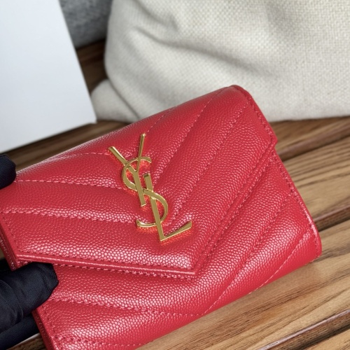 Replica Yves Saint Laurent AAA Quality Wallets #1248744, $82.00 USD, [ITEM#1248744], Replica Yves Saint Laurent AAA Wallets outlet from China