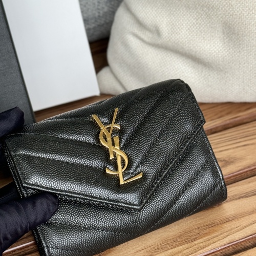 Replica Yves Saint Laurent AAA Quality Wallets #1248747, $82.00 USD, [ITEM#1248747], Replica Yves Saint Laurent AAA Wallets outlet from China