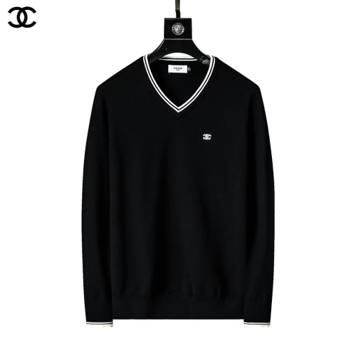 Replica Celine Sweaters Long Sleeved For Men #1248765, $45.00 USD, [ITEM#1248765], Replica Celine Sweaters outlet from China