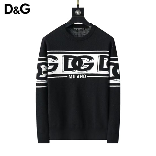 Replica Dolce &amp; Gabbana D&amp;G Sweaters Long Sleeved For Men #1248766, $45.00 USD, [ITEM#1248766], Replica Dolce &amp; Gabbana D&amp;G Sweaters outlet from China