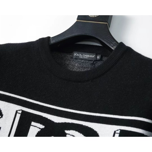 Replica Dolce & Gabbana D&G Sweaters Long Sleeved For Men #1248766 $45.00 USD for Wholesale