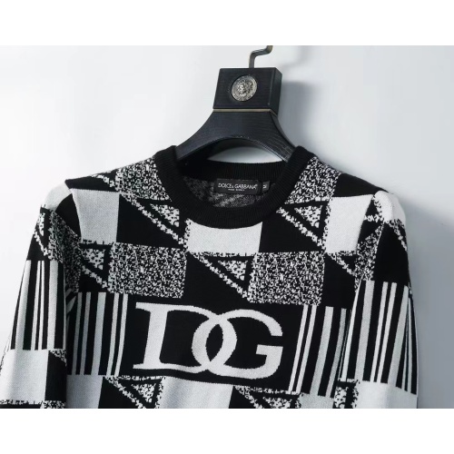 Replica Dolce & Gabbana D&G Sweaters Long Sleeved For Men #1248767 $45.00 USD for Wholesale