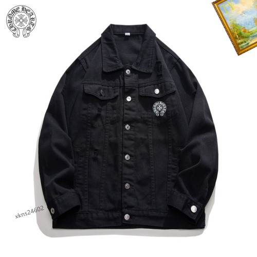 Replica Chrome Hearts Jackets Long Sleeved For Men #1248790, $60.00 USD, [ITEM#1248790], Replica Chrome Hearts Jackets outlet from China