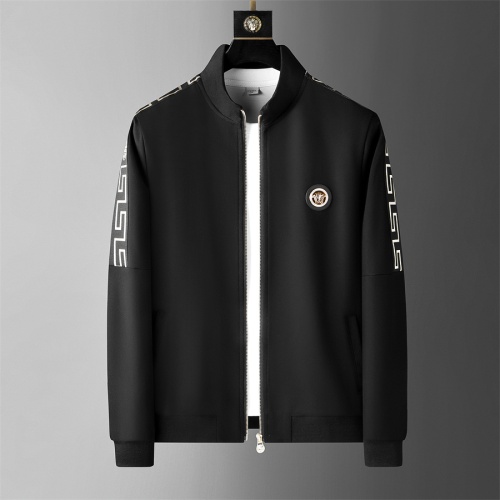 Replica Versace Tracksuits Long Sleeved For Men #1248852 $85.00 USD for Wholesale