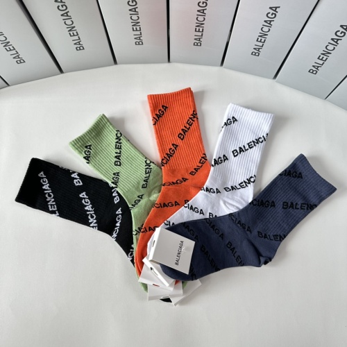 Replica Balenciaga Socks #1249017 $29.00 USD for Wholesale