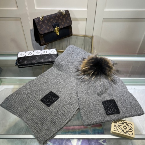 Replica LOEWE Caps #1249030, $52.00 USD, [ITEM#1249030], Replica LOEWE Hat and Scarf and Glove Set outlet from China