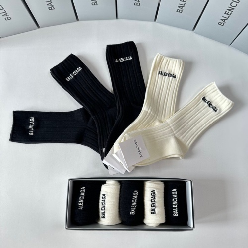 Replica Balenciaga Socks #1249184 $29.00 USD for Wholesale