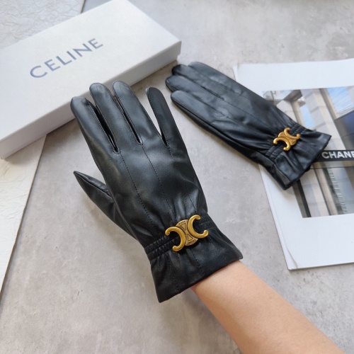 Replica Celine Gloves For Women #1249306 $45.00 USD for Wholesale