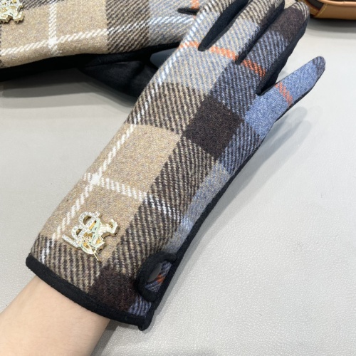 Replica Burberry Gloves #1249351 $39.00 USD for Wholesale