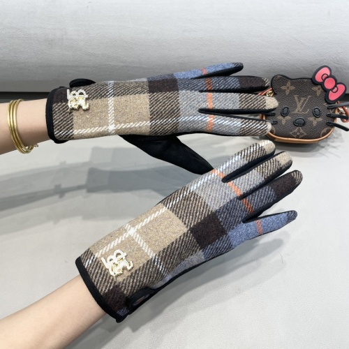 Replica Burberry Gloves #1249351 $39.00 USD for Wholesale