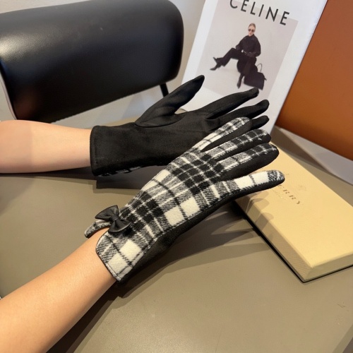 Replica Burberry Gloves #1249364 $34.00 USD for Wholesale