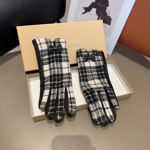 Replica Burberry Gloves #1249364 $34.00 USD for Wholesale