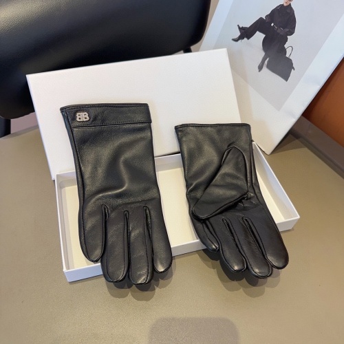 Replica Balenciaga Gloves For Women #1249369 $45.00 USD for Wholesale