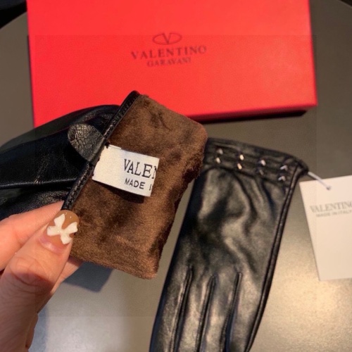 Replica Valentino Gloves For Women #1249445 $42.00 USD for Wholesale