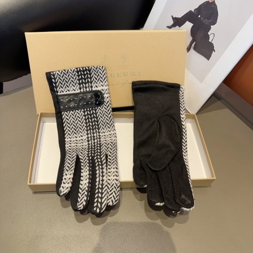 Replica Burberry Gloves For Women #1249481 $34.00 USD for Wholesale