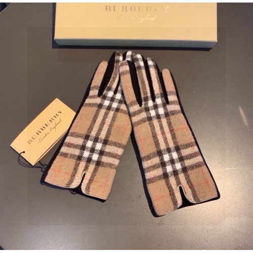 Replica Burberry Gloves #1249482 $36.00 USD for Wholesale