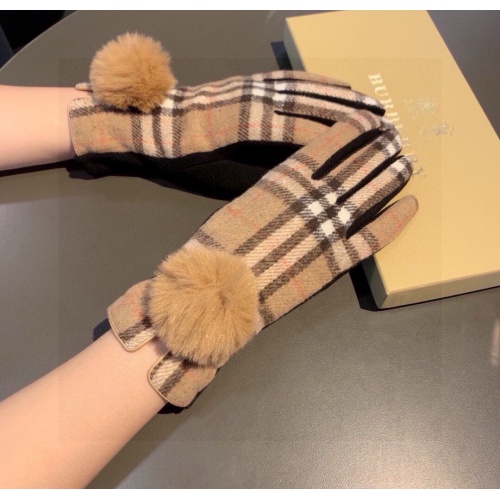 Replica Burberry Gloves #1249484 $39.00 USD for Wholesale