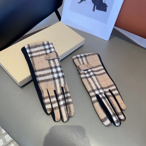 Replica Burberry Gloves #1249528 $34.00 USD for Wholesale