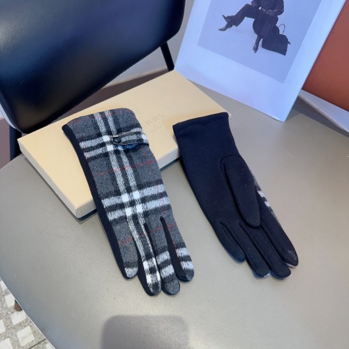 Replica Burberry Gloves #1249529 $34.00 USD for Wholesale