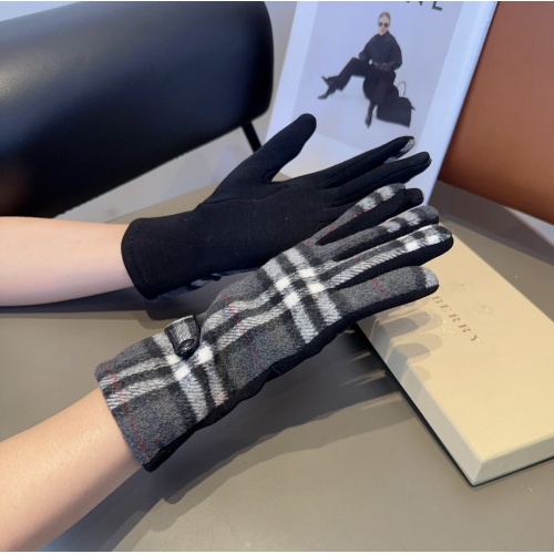 Replica Burberry Gloves #1249529 $34.00 USD for Wholesale