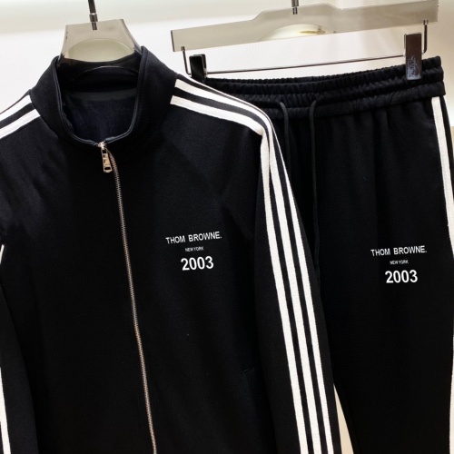 Replica Thom Browne TB Tracksuits Long Sleeved For Men #1249652 $102.00 USD for Wholesale