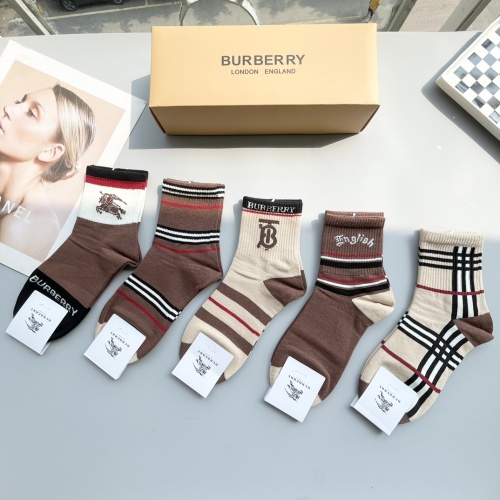 Replica Burberry Socks #1250129 $25.00 USD for Wholesale