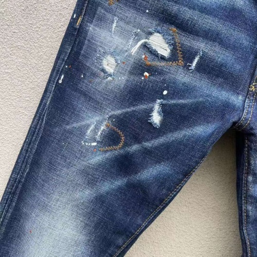 Replica Dsquared Jeans For Men #1250215 $68.00 USD for Wholesale