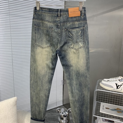 Replica Balenciaga Jeans For Men #1250262 $76.00 USD for Wholesale