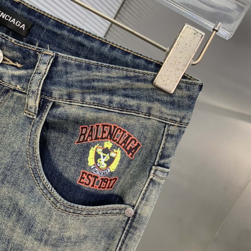 Replica Balenciaga Jeans For Men #1250262 $76.00 USD for Wholesale