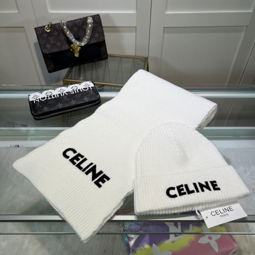 Replica Celine Hat and Scarf Set #1250865, $48.00 USD, [ITEM#1250865], Replica Celine Hat and Scarf and Glove Set outlet from China