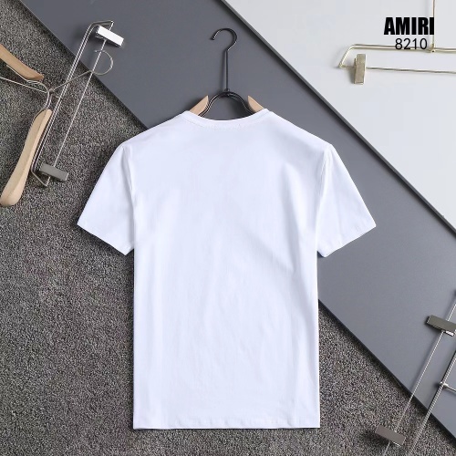 Replica Amiri T-Shirts Short Sleeved For Men #1250888 $29.00 USD for Wholesale