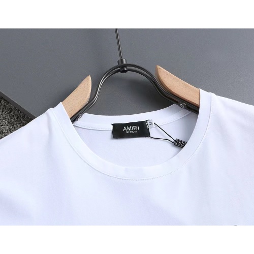 Replica Amiri T-Shirts Short Sleeved For Men #1250908 $29.00 USD for Wholesale