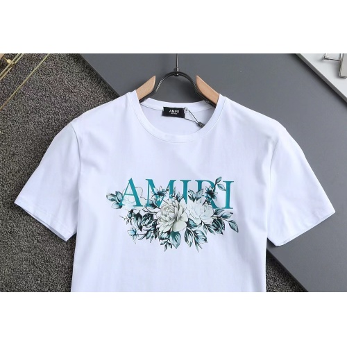 Replica Amiri T-Shirts Short Sleeved For Men #1250908 $29.00 USD for Wholesale