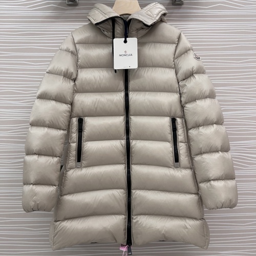 Replica Moncler Down Feather Coat Long Sleeved For Women #1250940, $251.24 USD, [ITEM#1250940], Replica Moncler Down Feather Coat outlet from China