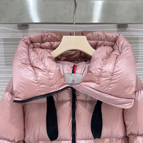 Replica Moncler Down Feather Coat Long Sleeved For Women #1250943 $212.00 USD for Wholesale