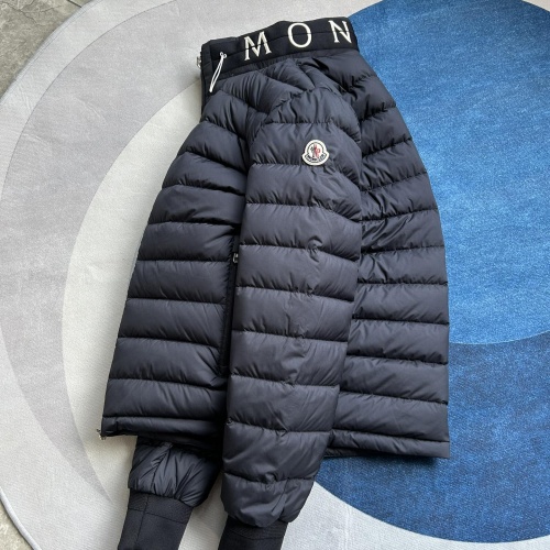 Replica Moncler Down Feather Coat Long Sleeved For Men #1250970 $212.00 USD for Wholesale