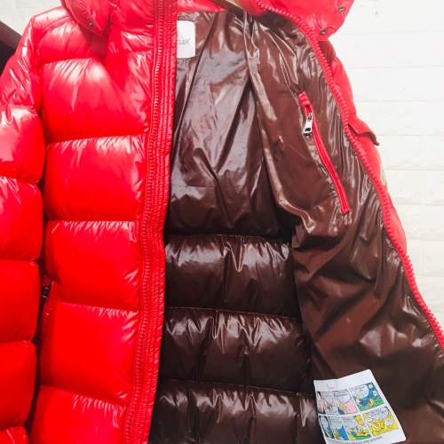 Replica Moncler Down Feather Coat Long Sleeved For Unisex #1251209 $195.00 USD for Wholesale